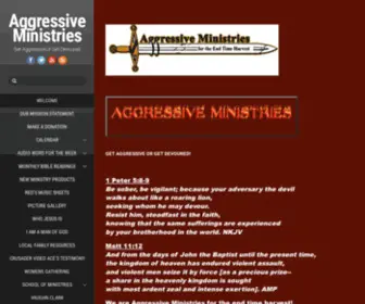 Aggressiveministries.org(Aggressive Ministries Church) Screenshot