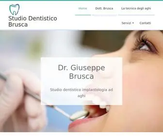 Aghi-Impianti.com(Implantologia ad aghi Studio dentistico Dott) Screenshot