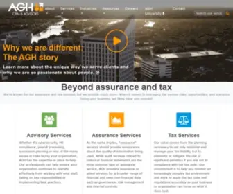 AGHLC.com(CPA & Advisory Services for Businesses) Screenshot