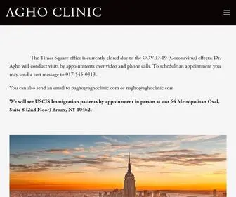 Aghoclinic.com(Medical Clinic) Screenshot