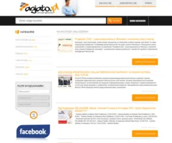 Agiato.pl(Jednym z laureatów plebiscytu Orły Ubezpieczeń w miejscowości Warsaw została firma) Screenshot