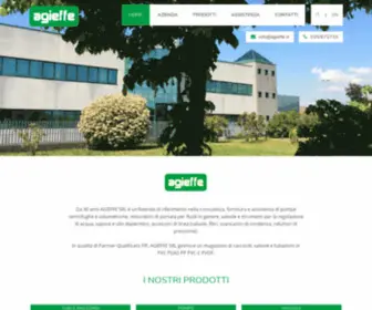 Agieffe.it(Tubi, Pompe, Valvole, Scambiatori di Calore) Screenshot