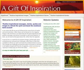 Agiftofinspiration.com.au(A Gift of Inspiration) Screenshot