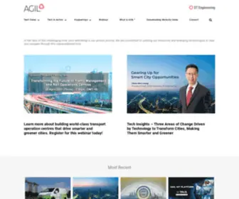 Agilblog.com(AGIL Blog) Screenshot