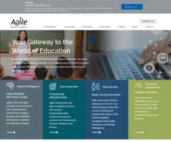 Agile-ED.com(Education Data) Screenshot