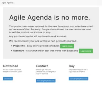 Agileagenda.com(Agileagenda) Screenshot