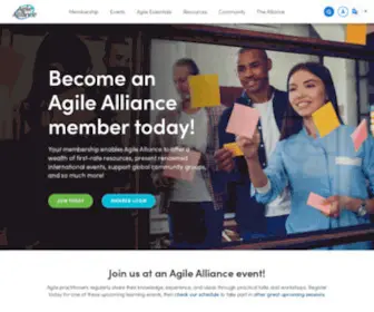 Agilealliance.org(Agile Alliance) Screenshot