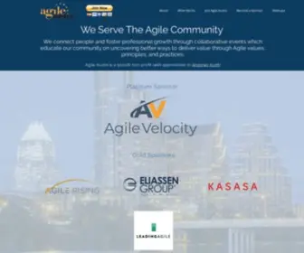 Agileaustin.org(Agile Austin) Screenshot