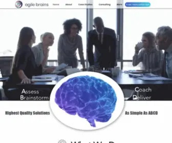 Agilebrainsconsulting.net(Agilebrainsconsulting) Screenshot