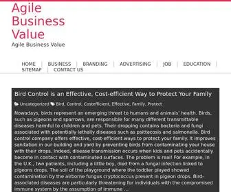 Agilebusinessvalue.com(Agile Business Value) Screenshot