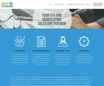 AgilecFosolutions.com(Agile CFO Solutions) Screenshot