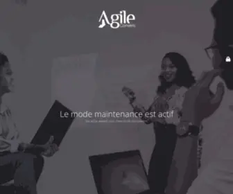 Agileconseils.com(Site is undergoing maintenance) Screenshot