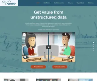 Agiledd.ai(Making data) Screenshot
