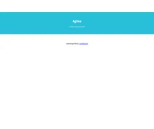 Agilee.co.uk(Web design) Screenshot