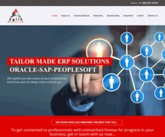 Agilees.com(Agile Enterprise Solutions) Screenshot