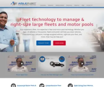 Agilefleet.com(Fleet Management Software & Maintenance System) Screenshot