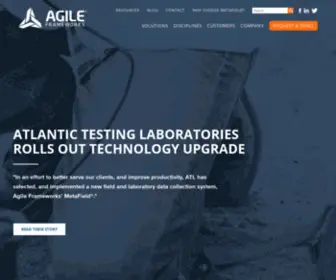 Agileframeworks.com(Agile Frameworks offers software) Screenshot
