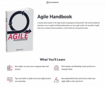 Agilehandbook.com(Agile Handbook) Screenshot