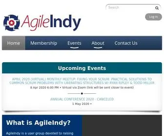 Agileindy.org(Agileindy) Screenshot
