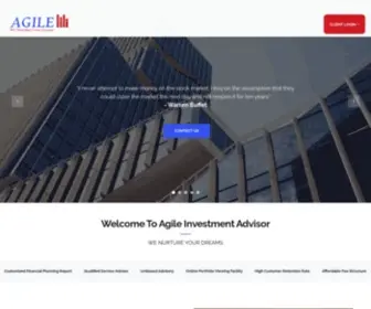 Agileinvestment.in(WE NURTURE YOUR DREAMS) Screenshot