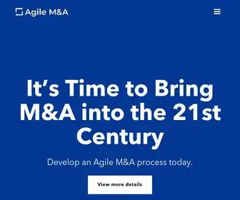 Agilema.com(Agile M&A) Screenshot