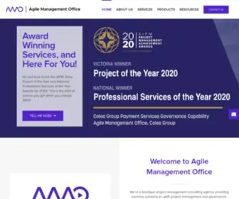 Agilemanagementoffice.com(Agile Management Office) Screenshot