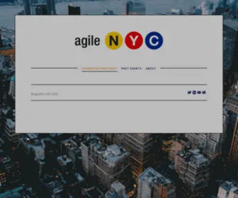 Agilenyc.org(Agile NYC) Screenshot