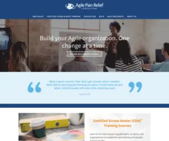 Agilepainrelief.com(Agile Pain Relief) Screenshot