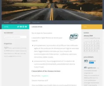 Agilerennes.org(Association Agile Rennes) Screenshot