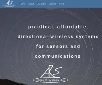 Agilerfsystems.com(Agile RF Systems LLC) Screenshot