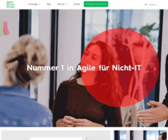 AgilescrumGroup.de(Nummer 1 in Agile für Nicht) Screenshot