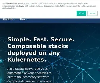 Agilestacks.com(Agilestacks) Screenshot