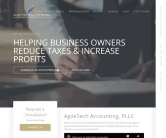 Agiletechaccounting.com(AgileTech Accounting) Screenshot