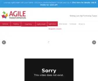 Agiletransformation.com(Agile Transformation) Screenshot