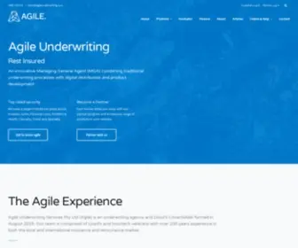 Agileunderwriting.com(Agile Underwriting) Screenshot