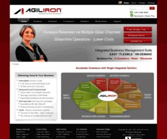 Agiliron.net(Business Management Software) Screenshot
