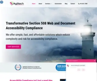 Agilitechsolutions.com(Agilitech Solutions LLC) Screenshot