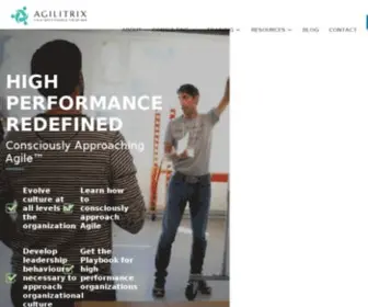 Agilitrix.com(Evolve Performance) Screenshot