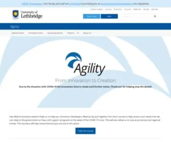 Agility-Ulethbridge.ca(Agility Ulethbridge) Screenshot