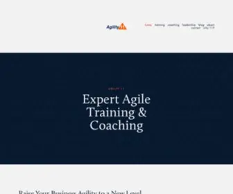 Agility11.com(Agility 11) Screenshot