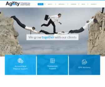 Agilityfinl.com(Financial Partners) Screenshot