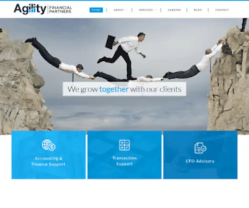 Agilityfp.com(Financial Partners) Screenshot