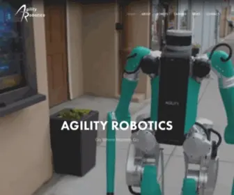 Agilityrobotics.com(Agility Robotics) Screenshot