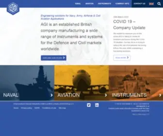 Agiltd.co.uk(Aeronautical & General Instruments (AGI) Ltd) Screenshot