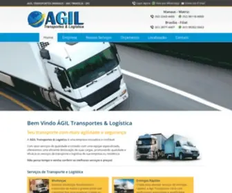 Agiltransportes.com(Ágil) Screenshot