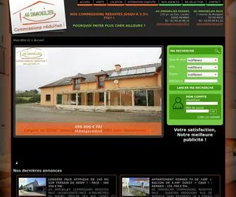 Agimmobilier.fr(Immobilier à Pacé) Screenshot