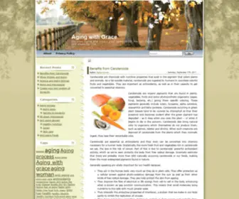 Aging-With-Grace.net(Aging with Grace) Screenshot