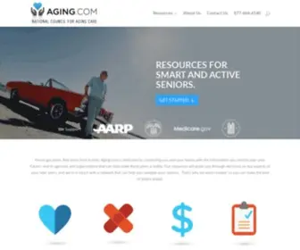 Aging.com(Aging) Screenshot