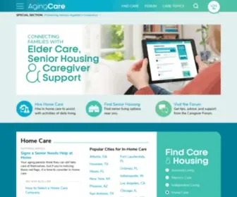 Agingcare.com(Find In) Screenshot