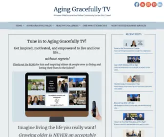 Aginggracefully.tv(Tune in to Aging Gracefully TV) Screenshot